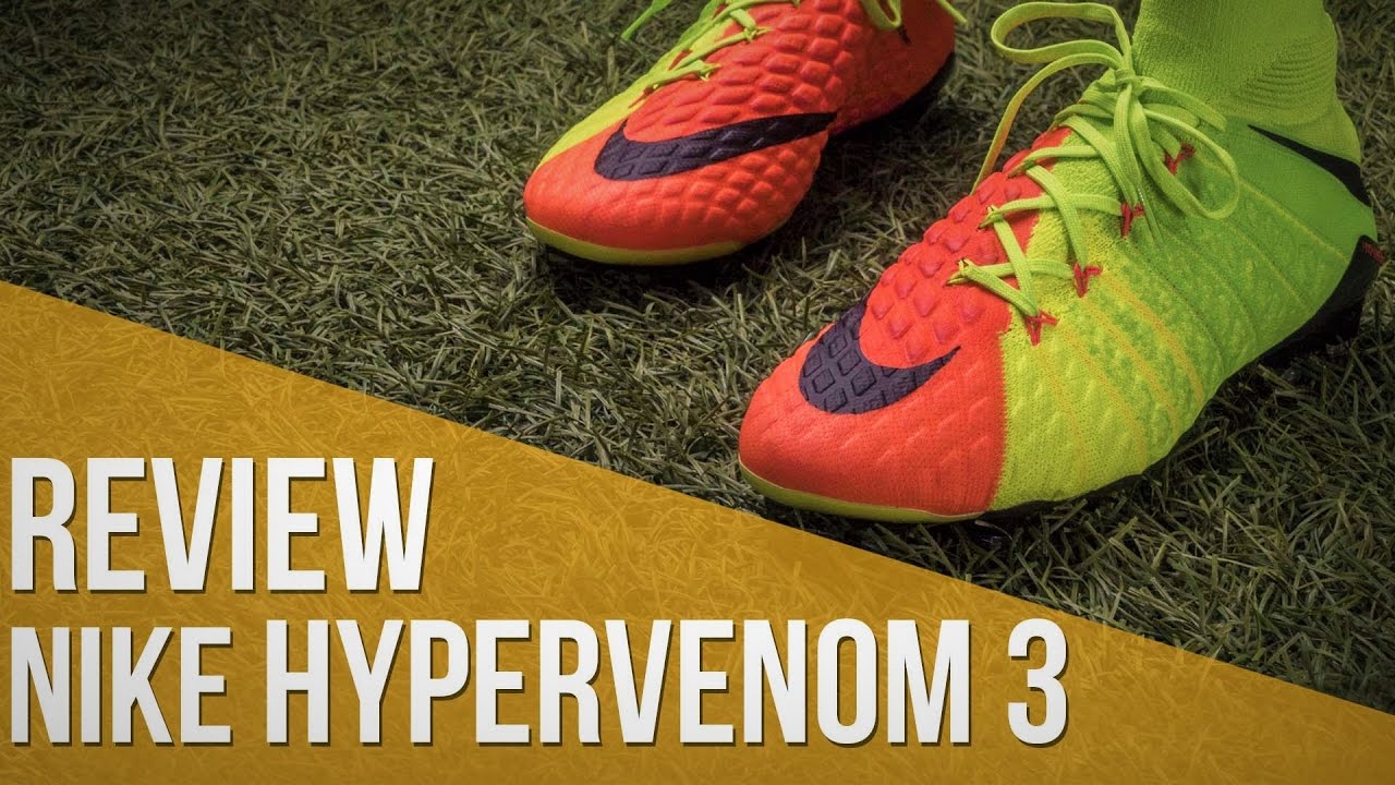 Opresor abrelatas Maestro Nike Hypervenom 3 review completa - YouTube