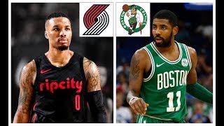 Portland Trail Blazers vs Boston Celtics - Full Game Highlights - NBA Live 18 on PS4