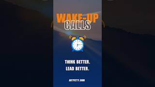 Wake-Up-Calls for Managers: Design Better Feedback Discussions