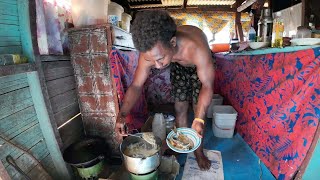 The Village Cuisine: Fried Fish Cooked In Coconut Milk🐠🥥🇫🇯 screenshot 5