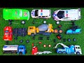 Mencari dan Merakit Mobil mobilan Garbage truck Sampah Excavator Pesawat Helikopter Bulldozer Crane