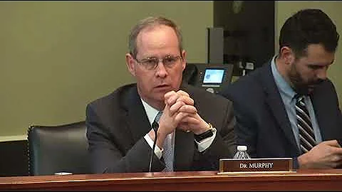 Congressman Greg Murphy (R-NC) gives closing remarks regarding the STOCK ACT at CHA Member Day