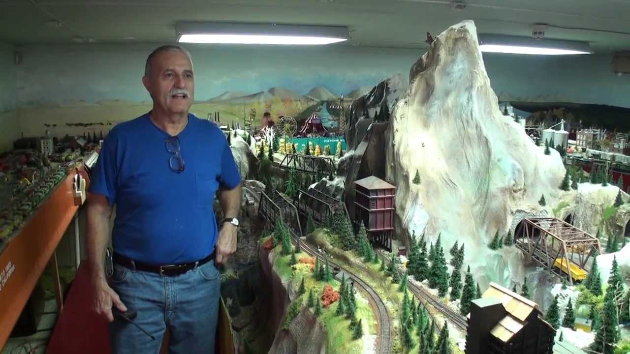 Greatest Private Model Railroad H.O. Train Layout Ever 