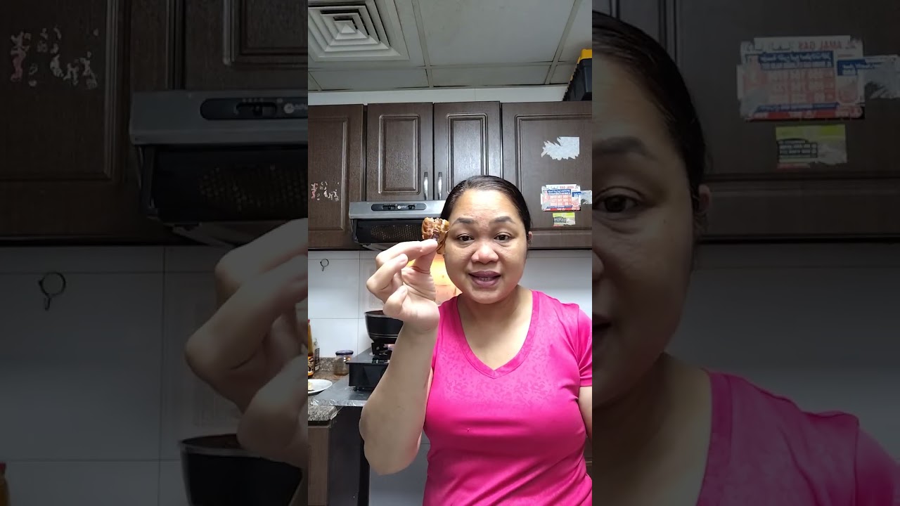 Luto na nman tayo ng chicken with Mushroom at musta sa leaves 