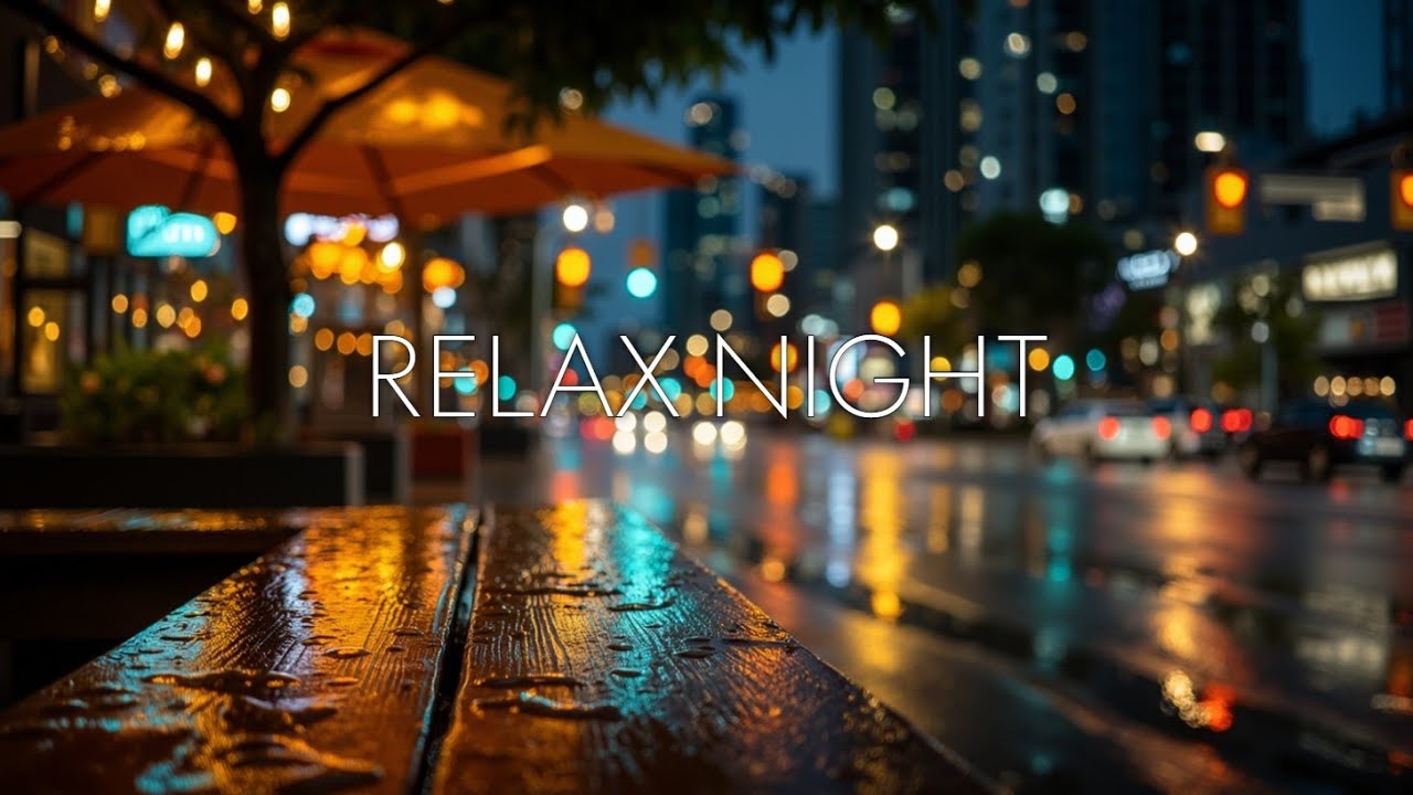 Изысканный джазовый инструментал ~ Мягкая фоновая музыка для дождливых городских ночей и фокуса