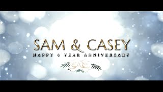 Sam Tsui and Casey Breves - Happy 4th Year Wedding Anniversary!!!