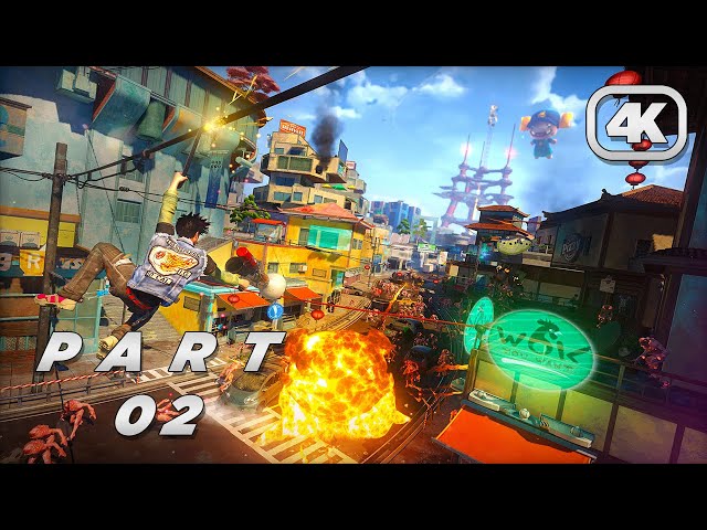 Sunset Overdrive Gameplay Part 2 (2021 4K 60FPS) 