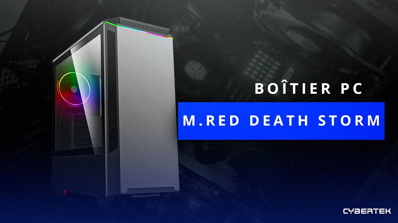 M.RED Stealth Fighter Noir - Boîtier PC M.RED 