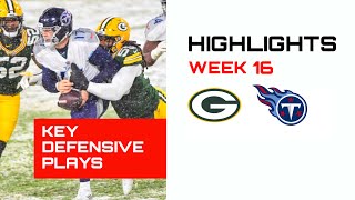 Green Bay’s Defense SHUT DOWN the Titans l NFL 2020 Highlights