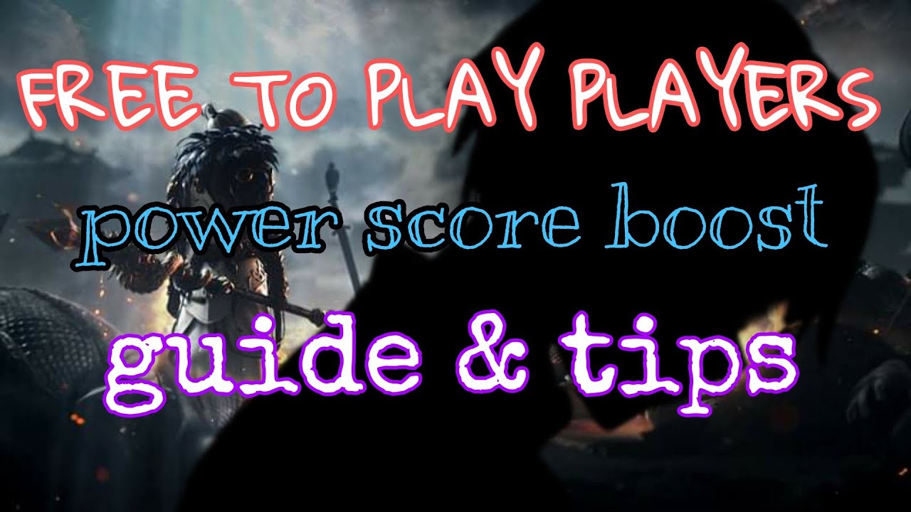 TIPS & GUIDE ON HOW TO BOOST POWER SCORE IN MIR4 EVEN IM A FREE TO PLAY ...