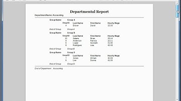 LibreOffice Base (71) Reports – More Grouping pt 1