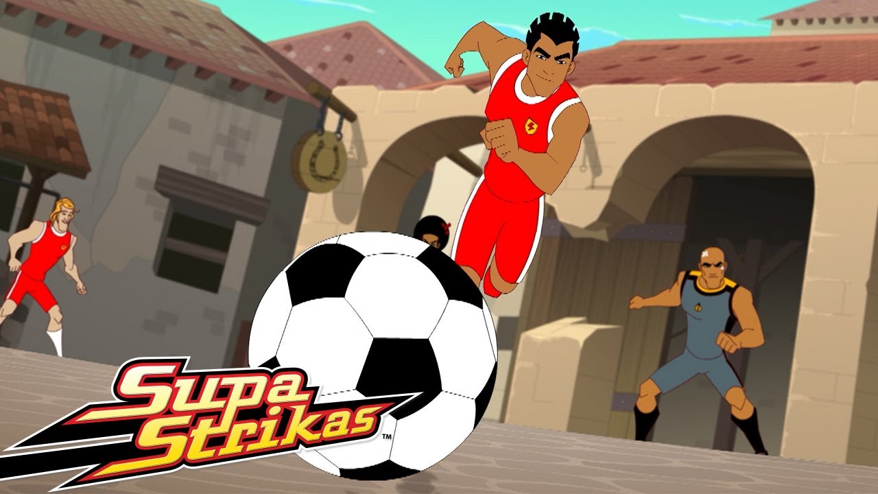 Supa Strikas Arabic | سوبا ستريكاس | كرتون كرة القدم للصغار | لا توجد جزيرة للرجال