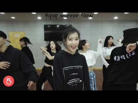 (mirrored & 50% slowed) BBIBBI 'IU' Dance Practice Choreography