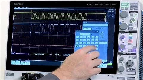 Tektronix 6 Series MSO Demo: Pt 3 - A new standard in usability