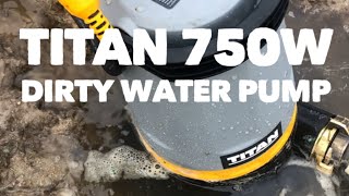 Titan 750W Dirty Water Pump