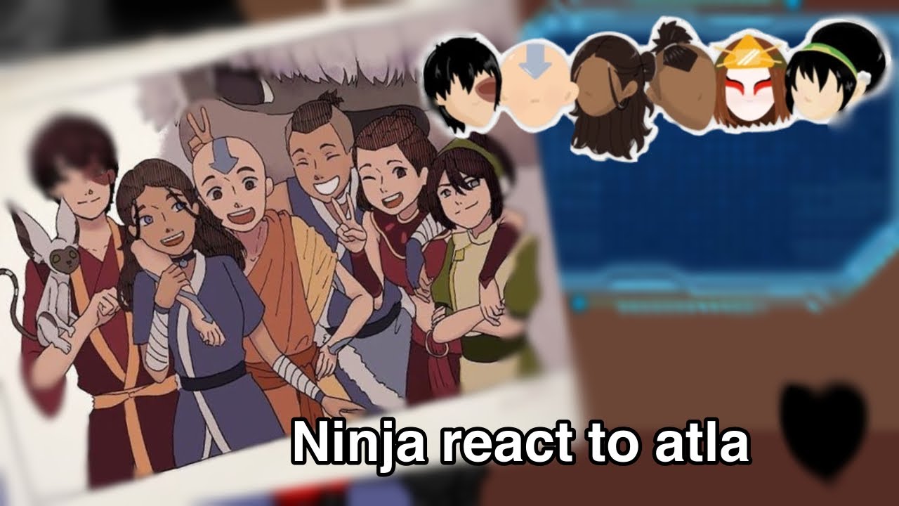 Ninja react to atla - Gacha club - avatar: the last airbender - YouTube