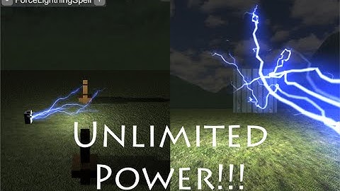 Lightning Spells for Unity Using Procedural Lightning