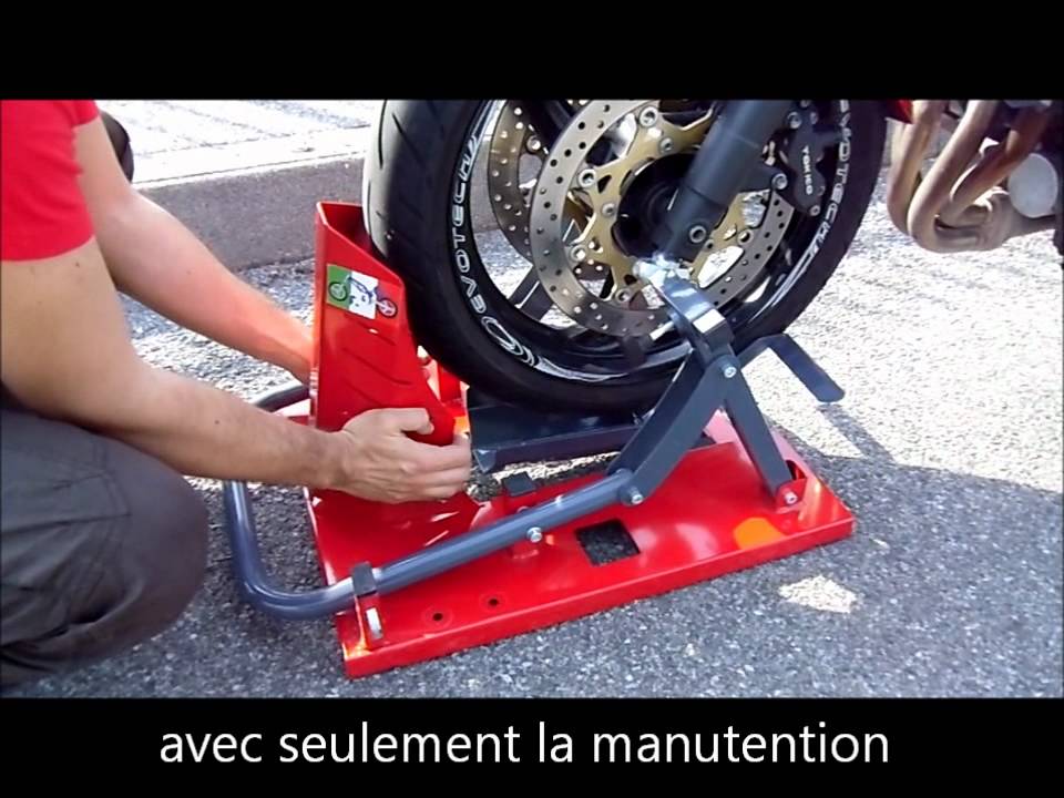 Test bequille d'atelier moto Worken : Pour l'avant ET l'arriere ! - Moto -Station