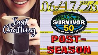 Survivor 50 Post-Season Stream (06/17/26) @themeranianreviewlive
