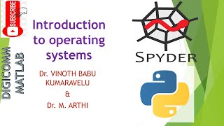 Introduction to operating systems by Dr. Vinoth Babu Kumaravelu