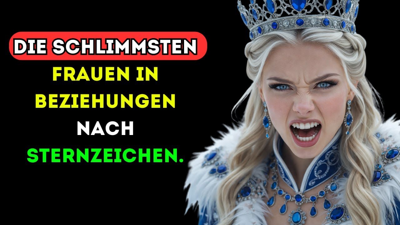 Die schlimmsten Frauen in Beziehungen nach Sternzeichen.
