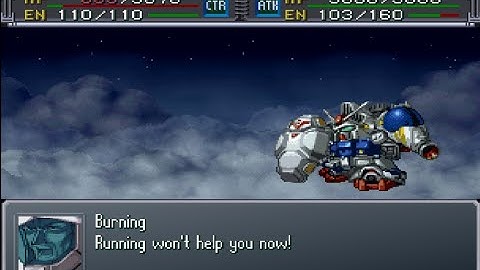 Super Robot Wars Alpha Gaiden - GP02 Gundam Attacks