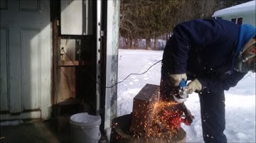 Forging a Viking Seax Part 1