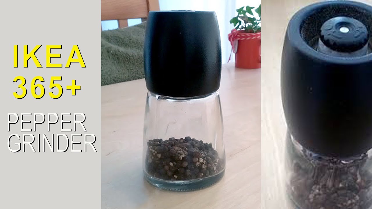 Makkelijk te gebeuren rots kleermaker IKEA 365+ PEPPER GRINDER - YouTube