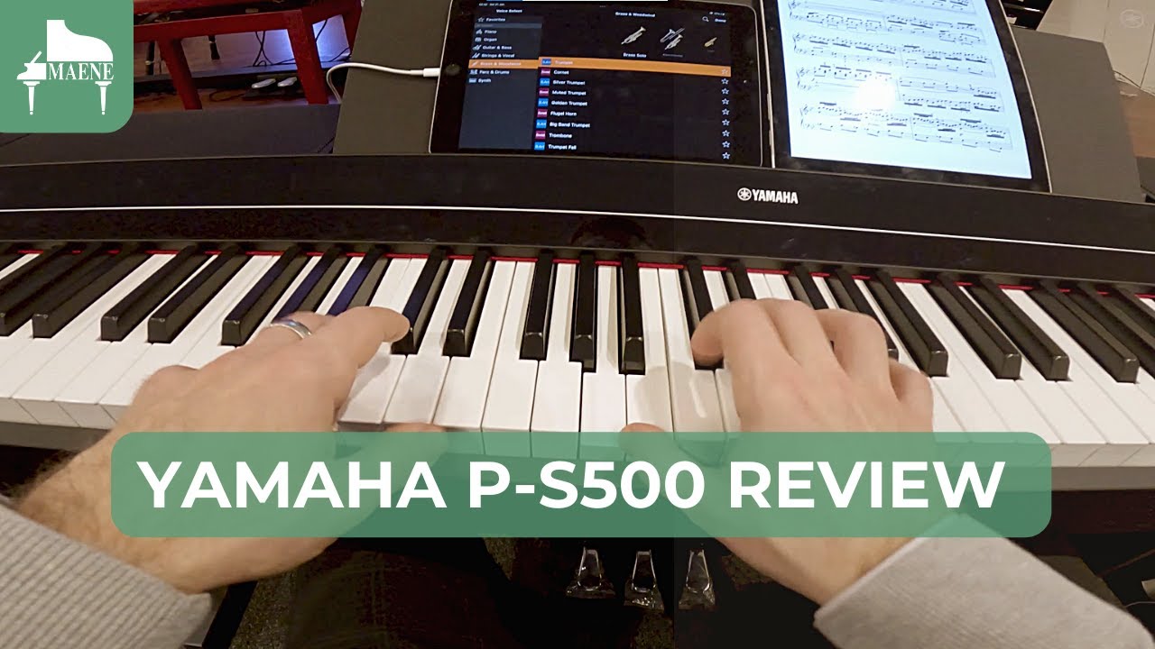 Yamaha P-S500 Review - Digitale Piano met mogelijkheden! - YouTube