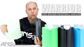 New Warrior 1000 Round Paintball Hauler Jug Container Lime Green 