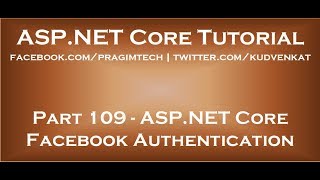 ASP NET Core facebook authentication