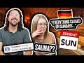 Germans Asked, “How Do You Spend Sundays?” 🇩🇪 | Answers Surprise Americans?