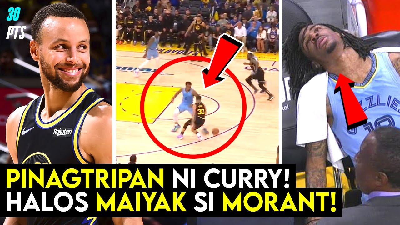 Steph Curry PINAGTRIPAN ang Higante ng Memphis! Ja Morant Halos Maiyak! Warriors vs Grizzlies Game 3