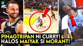 Steph Curry PINAGTRIPAN ang Higante ng Memphis! Ja Morant Halos Maiyak! Warriors vs Grizzlies Game 3