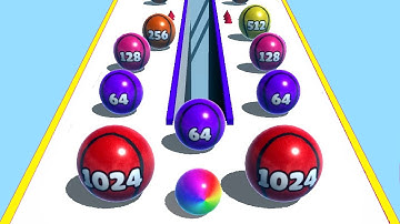 Ball Merge 2048 - BIG UPDATE All Levels Gameplay Walkthrough Android, iOS MAX LEVELS!!!