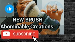 ABOMINABLE CREATIONS: MY NEW BRUSH