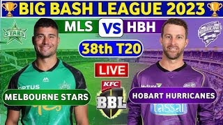 🔴Live Hobart Hurricanes vs Melbourne Stars | MLS vs HBH Live 38th Match T20 Big Bash League 2024 P1