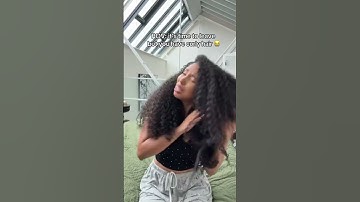 It’s so hard being a curly girl 😭 #curlyhair #curlyqueen #curly #curls