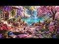 Relaxing Cotage by a Peaceful Stream - Calming Music & Birdsong for Sleep and Stress Relief