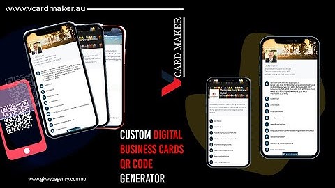 QR Code Generator | QR Digital Business Cards | vCard Maker