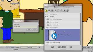 Anime Studio Tutorial: Saving and Reusing Assets with the Library