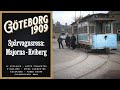 Gteborg 1909  sprvagnsresa majorna  kviberg  remastered 4k