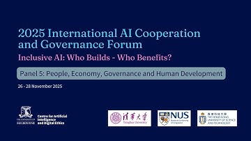 Panel 5: People, Economy, Governance and Human Development