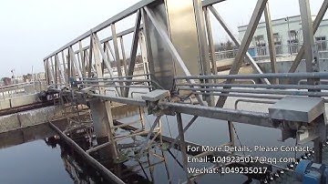 Longitudinal Vacuum Sludge Suction Scraper Bridge for Rectangle Sedimentation Tank