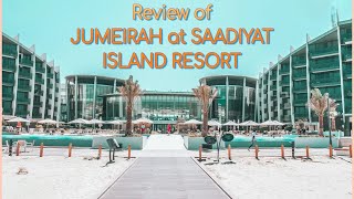Jumeirah Saadiyat Island Resort Abu Dhabi Luxury Hotel Room Tour