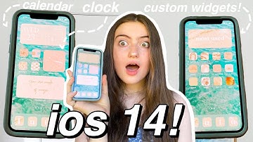 *iOS 14* how to customize your iphone  + organization tips! | custom app icons!