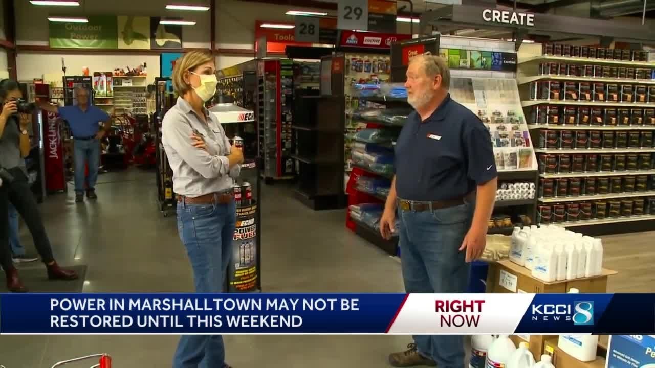 Derecho update for 6 p.m. Wednesday