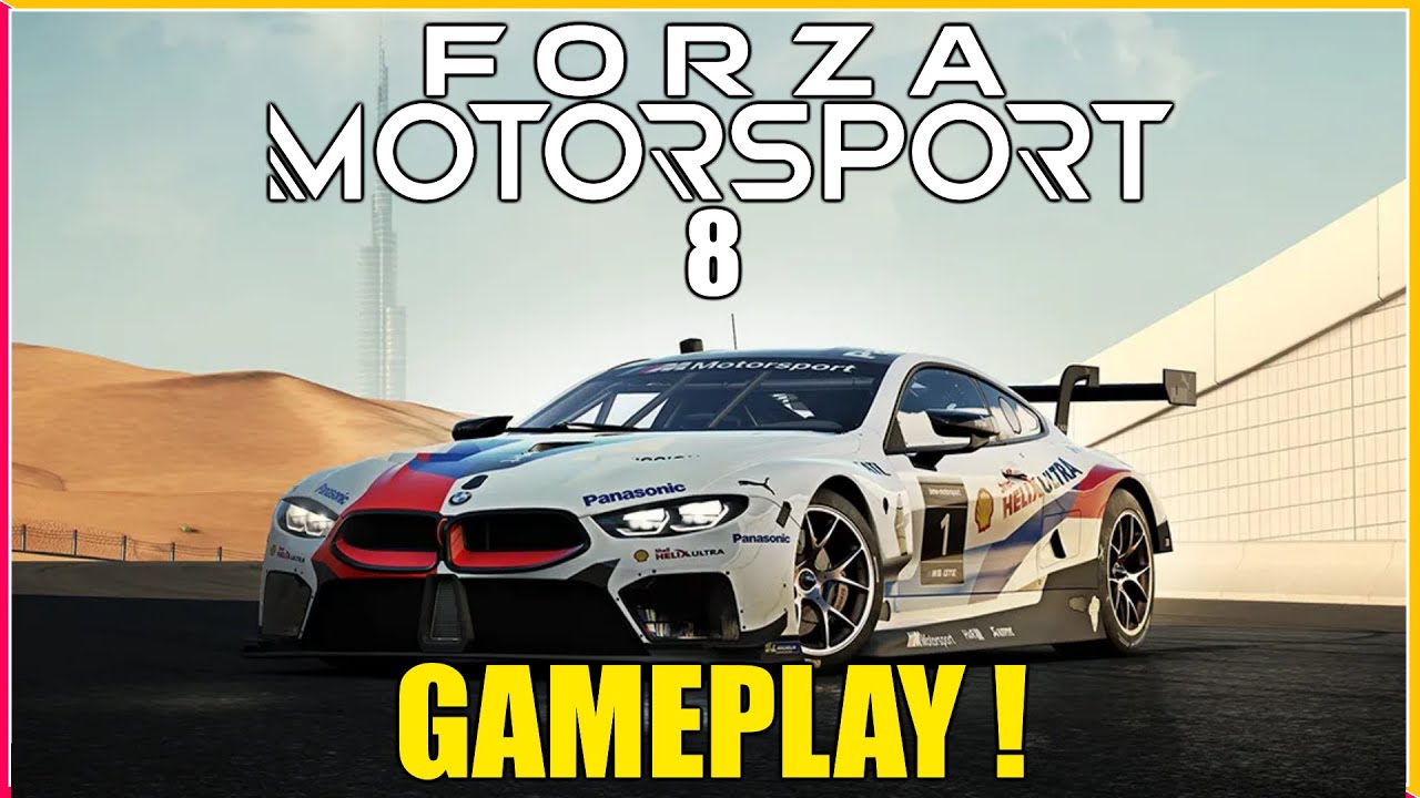 Is Forza Motorsport 8 on PS4?