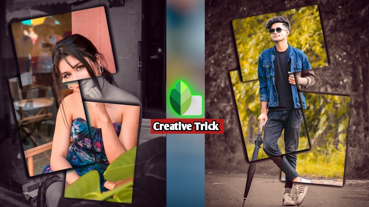 New Snapseed Creative Square Photo Editing 🔥| Snapseed Photo Editing Trick | HKS TECH BONGO