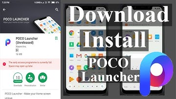 How To Install POCO Launcher On Your Android Phone|Review|Uninstall POCO launcher